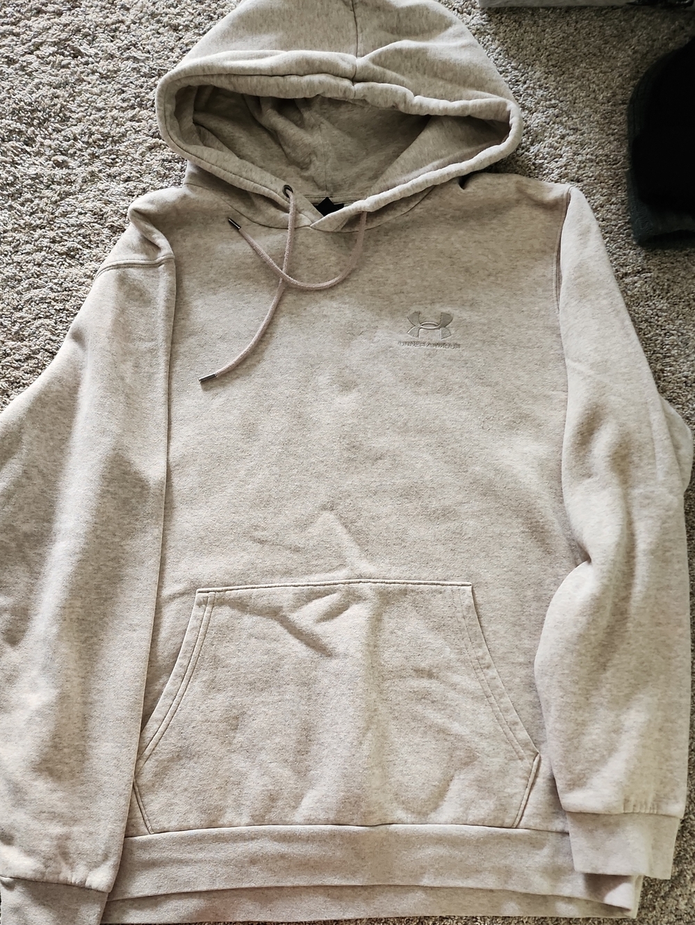 Under Armour Men's Pullover Hoodie - Heather Light Gray